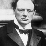 Il Primo Lord dell'Ammiragliato Winston Churchill