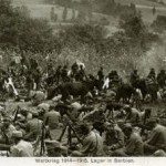 Soldati austriaci accampati in Serbia