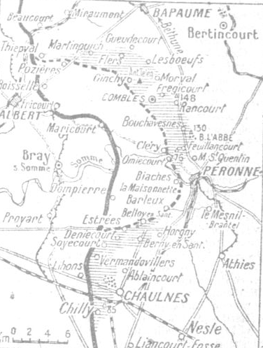 Fronte della Somme, settore freancese